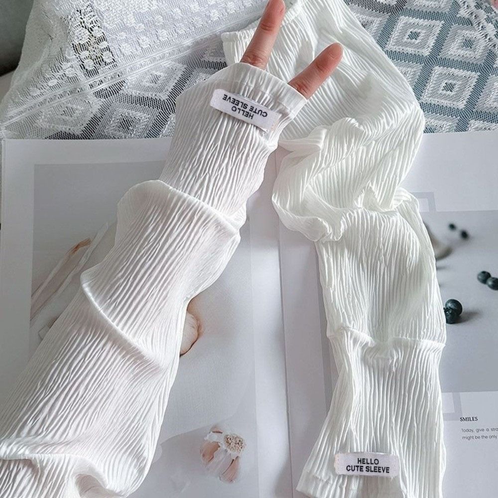 Elastic Lace Trim - Mangas Protectoras Solares Transpirables de Encaje