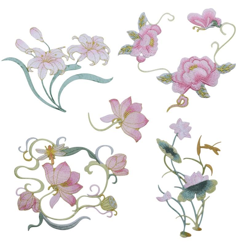 Applique Patch Flower - 1 unidad de apliques de flores