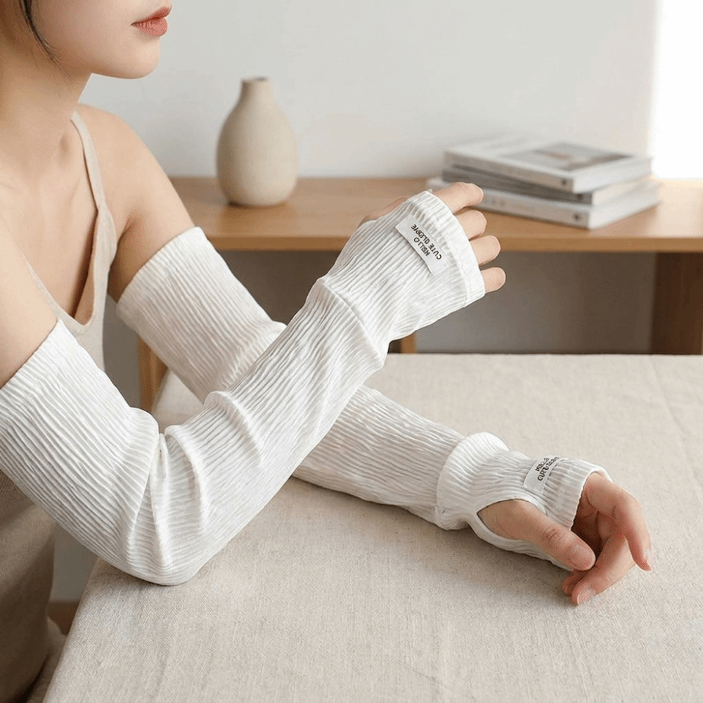 Mangas Protectoras Solares Tra - Elastic Lace Trim reseña y precio