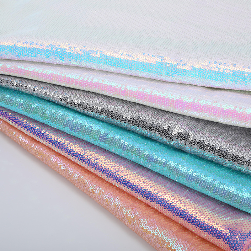 Tela densa con purpurina y len - Sequin Fabric Panel reseña y precio