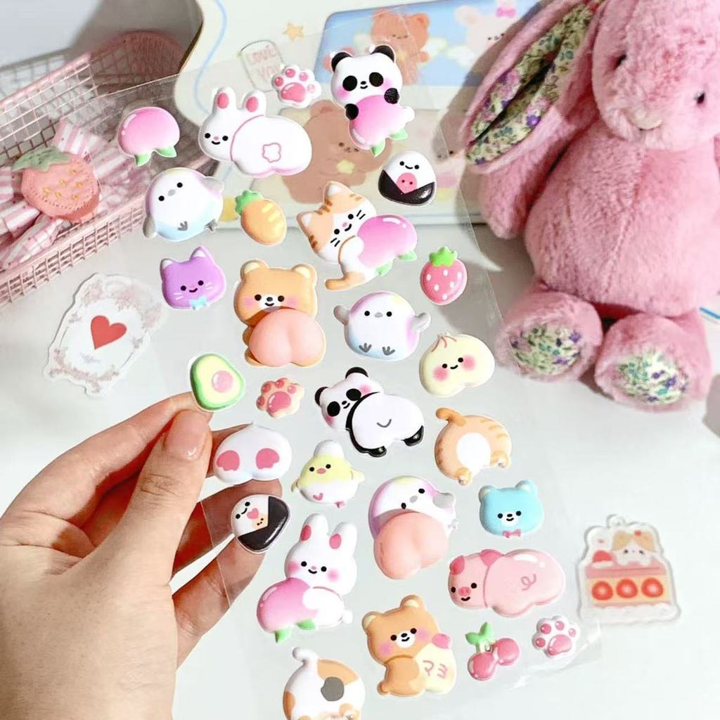 1 hoja de pegatinas de burbuja - Craft Embellishment World reseña y precio